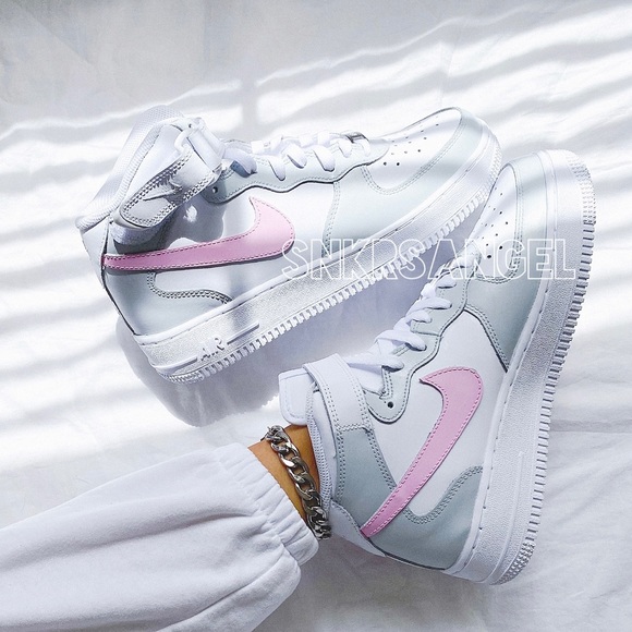 Nike custom air force 1 mid sneakers - Picture 2 of 2